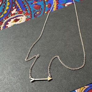 Boma Silver Arrow Necklace